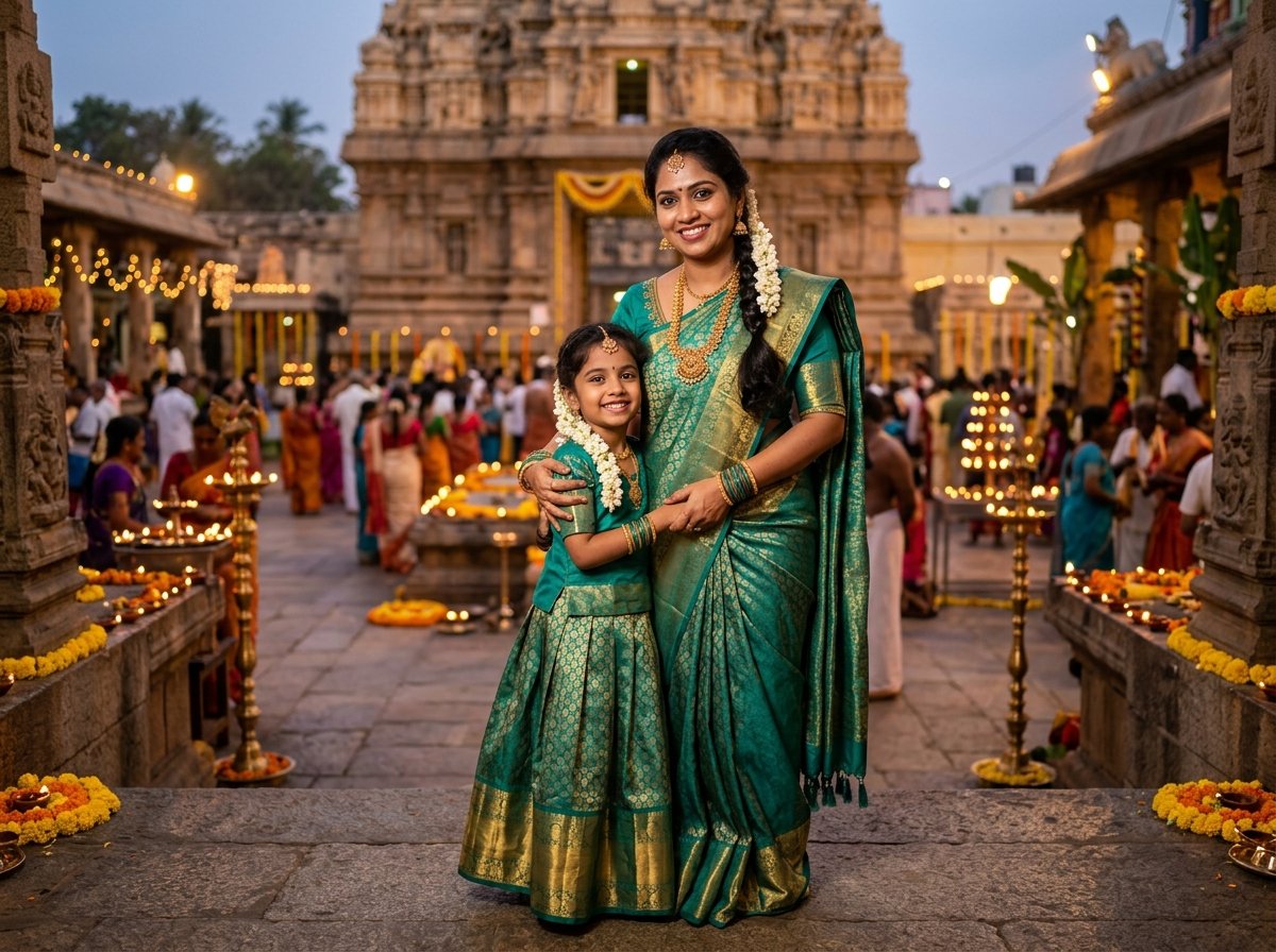 Kids Pattu Pavadai